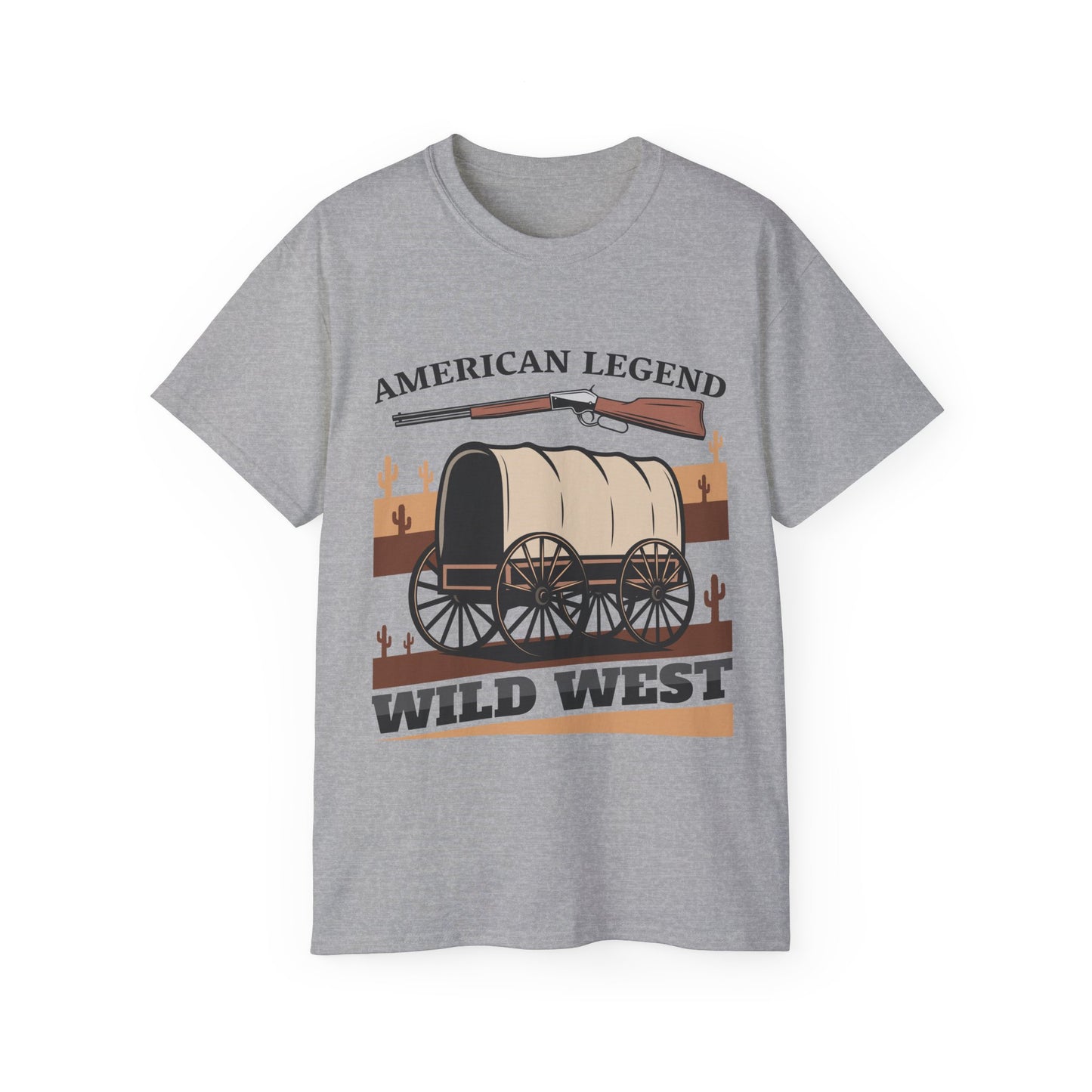 Unisex Ultra Cotton Tee - American Legend - Wild West