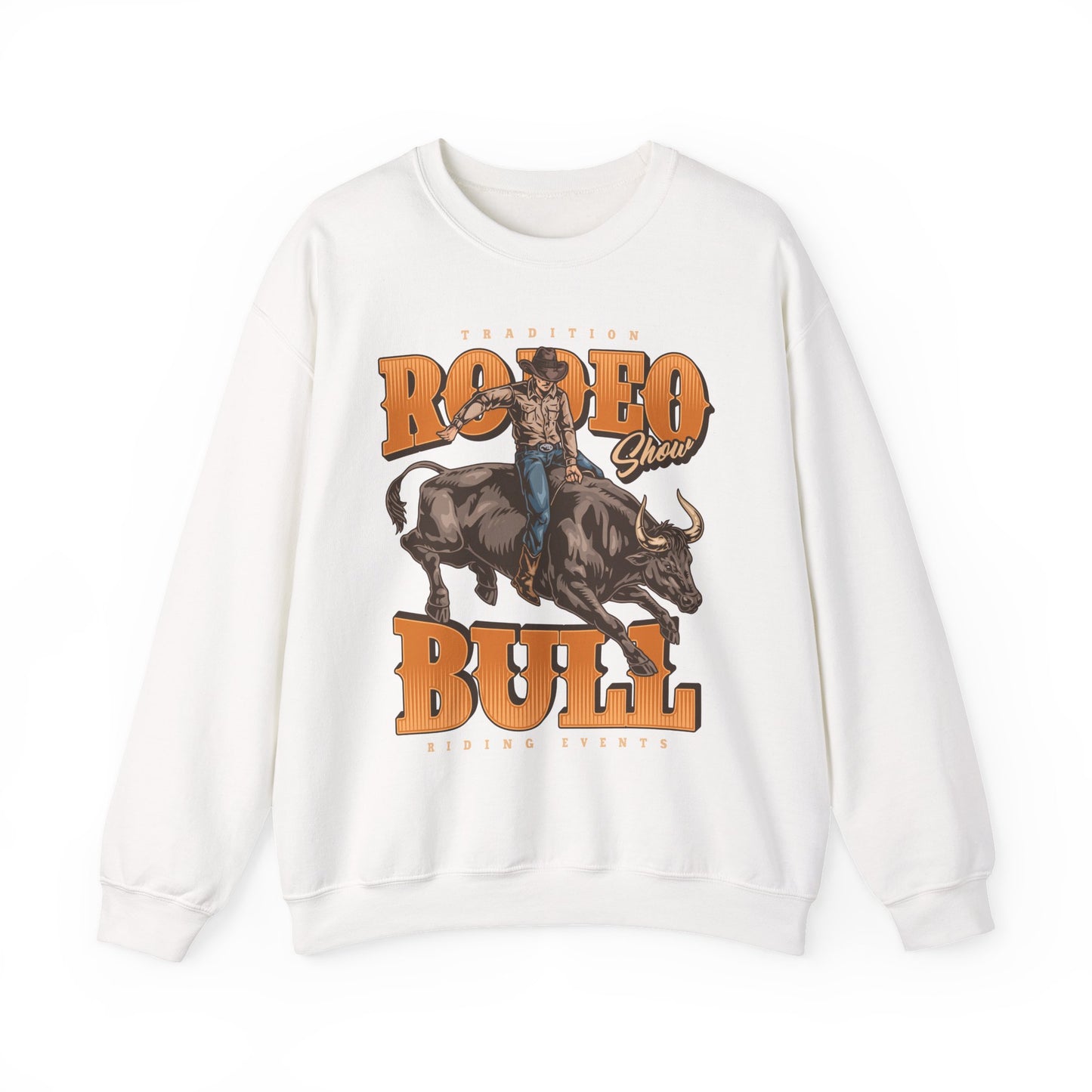 Crewneck Sweatshirt - Tradition Rodeo Show - Bull Riding Events