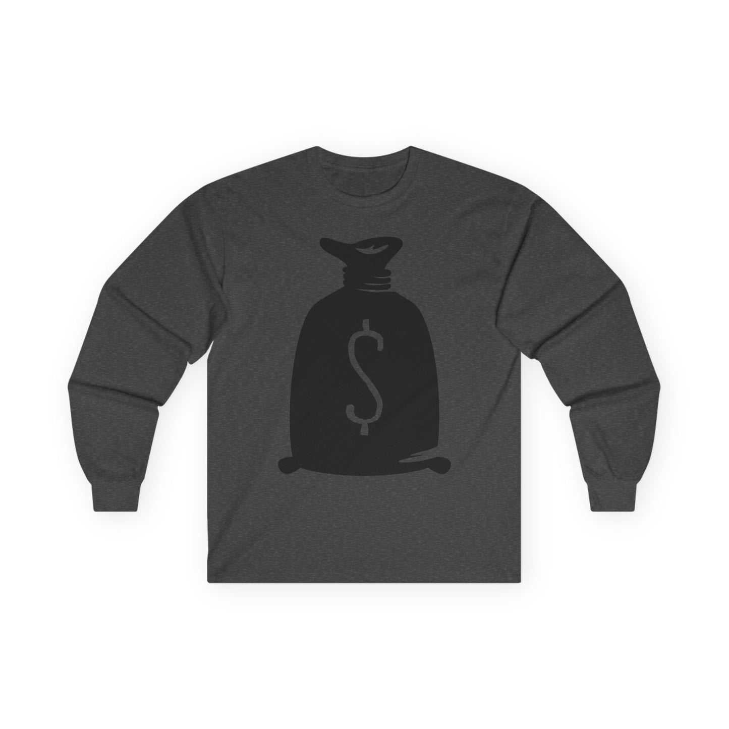 Unisex Ultra Cotton Long Sleeve Tee - Bank Money Bag X 300