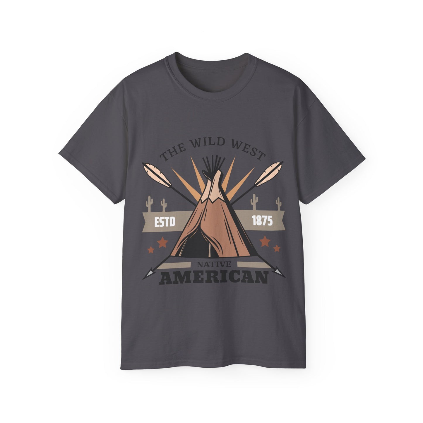 Unisex Ultra Cotton Tee - The Wild West - Native American