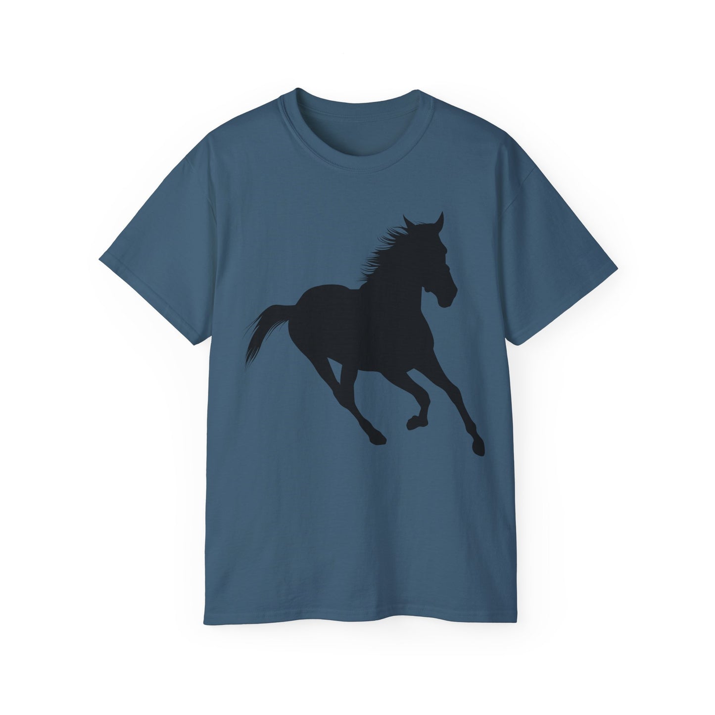 Unisex Ultra Cotton Tee - Wild Horse - Running Leaning Left X 300