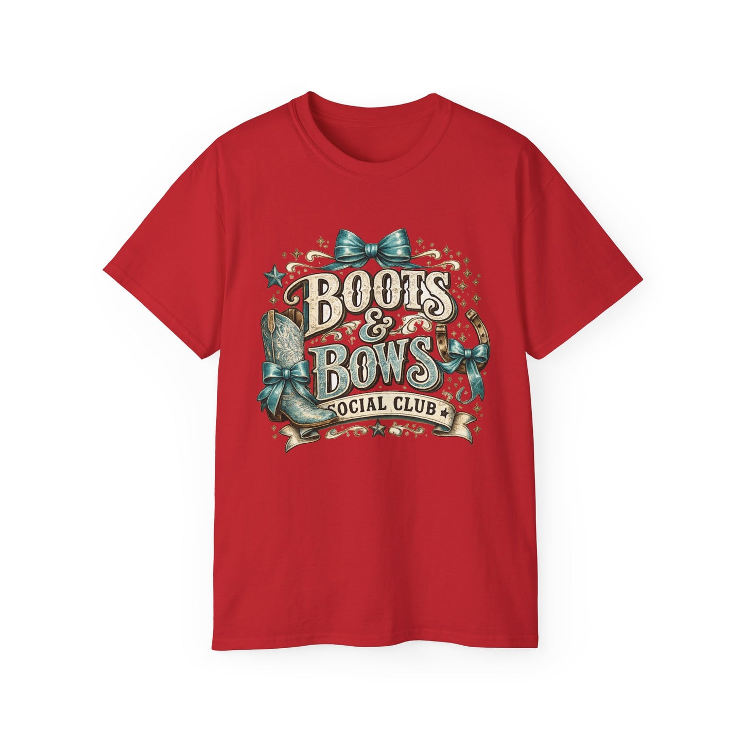 T-Shirt - Boots and bows