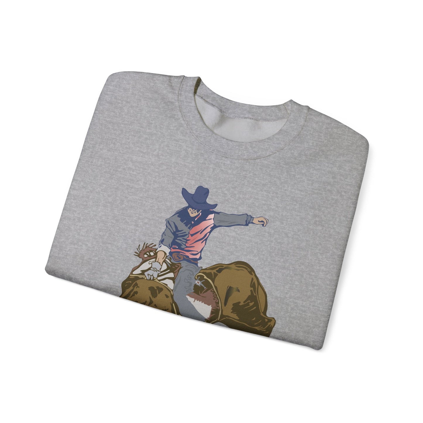 Crewneck Sweatshirt - Cowboy - Rodeo