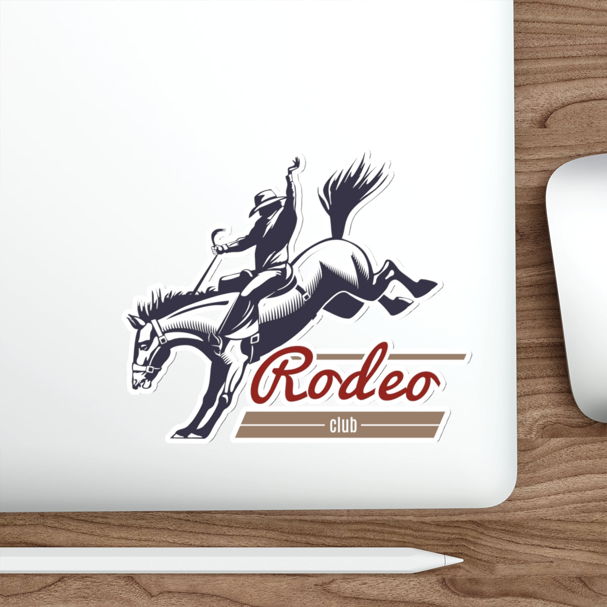 Die-cut stickers - Western Cowboy - Rodeo Club