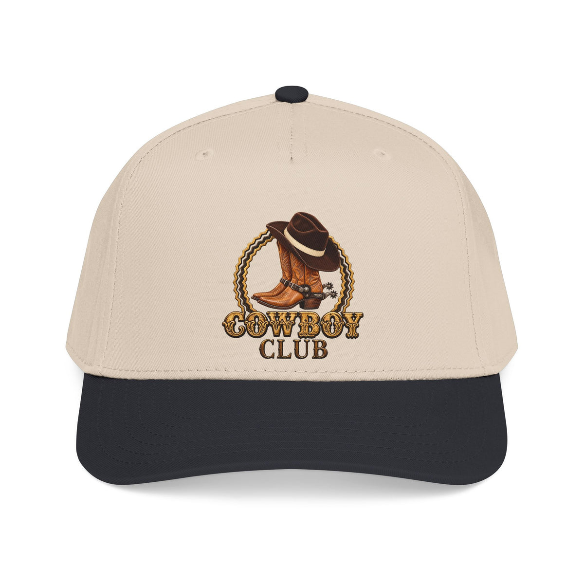 Mid Profile Baseball Cap — Cowboys - Cowboy Club - Color - 3D Transparent