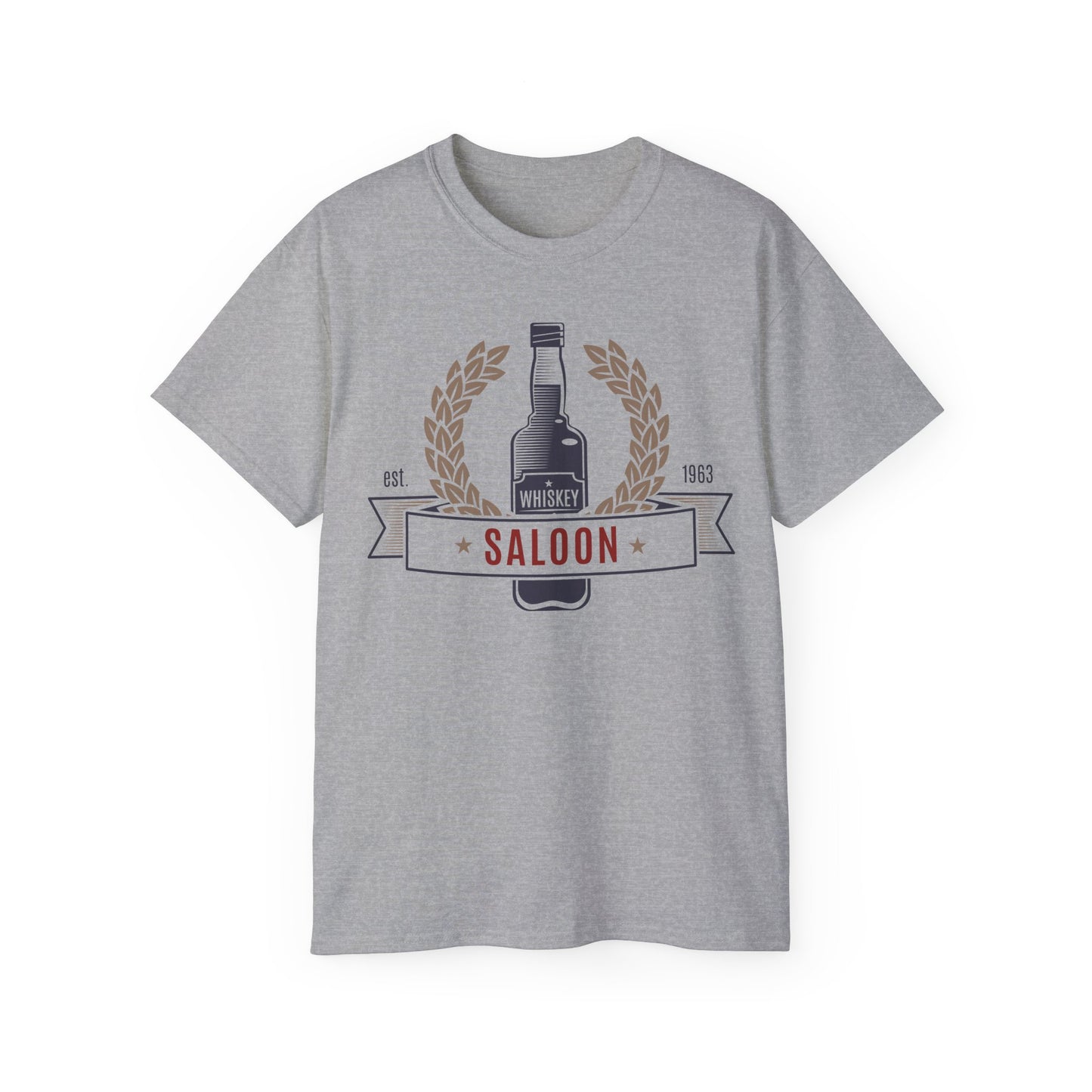 Unisex Ultra Cotton Tee - Saloon - Whiskey