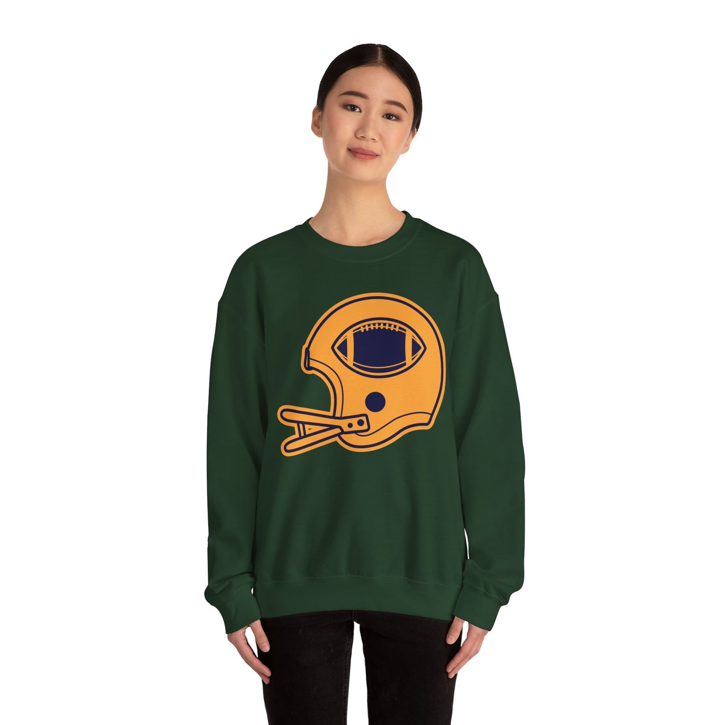Crewneck Sweatshirt - Football Helmet