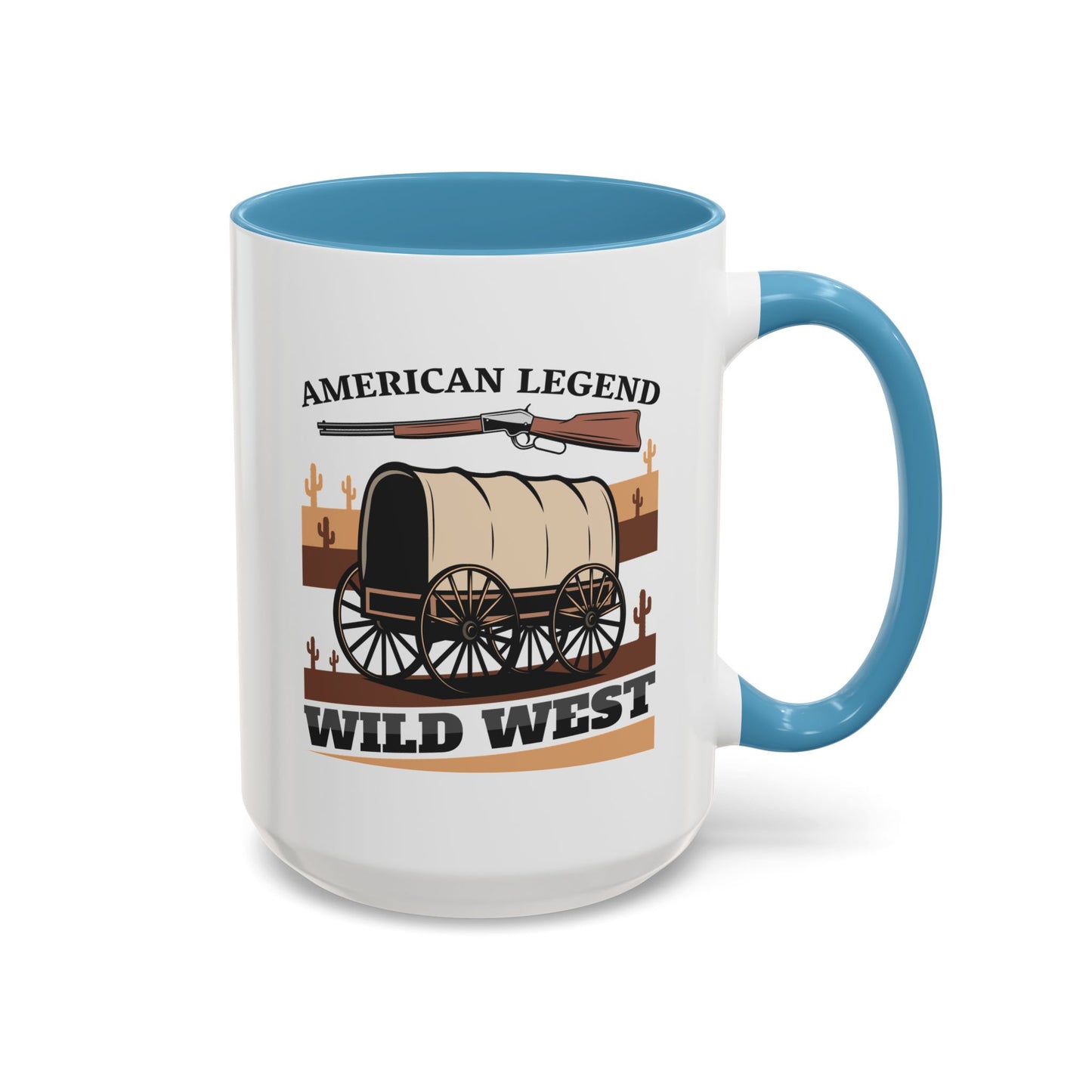 Accent Coffee Mug (11, 15oz) - American Legend - Wild West