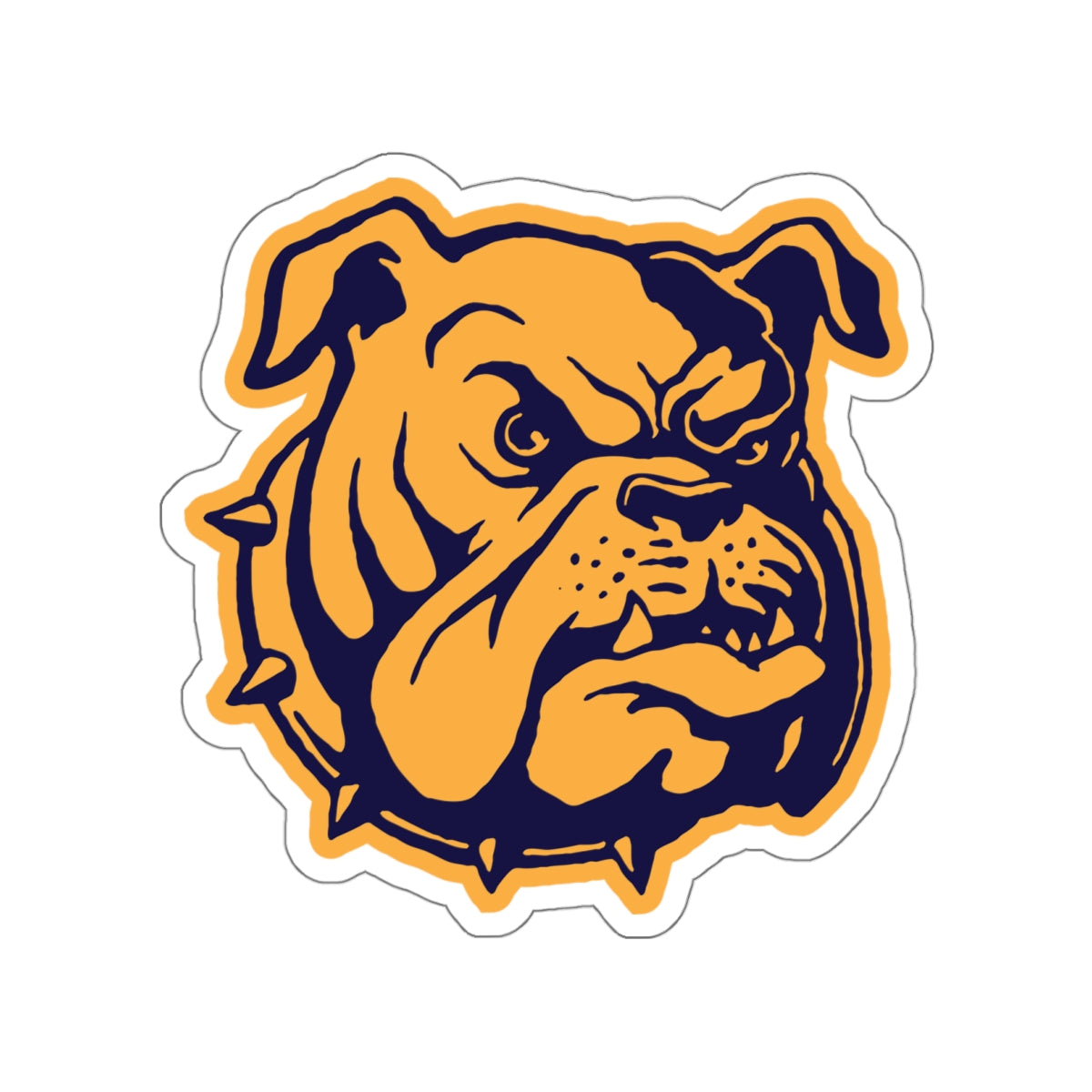 Die-cut stickers - Bulldog Head