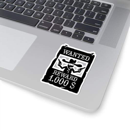 Kiss-Cut Stickers - Wanted Poster X 300