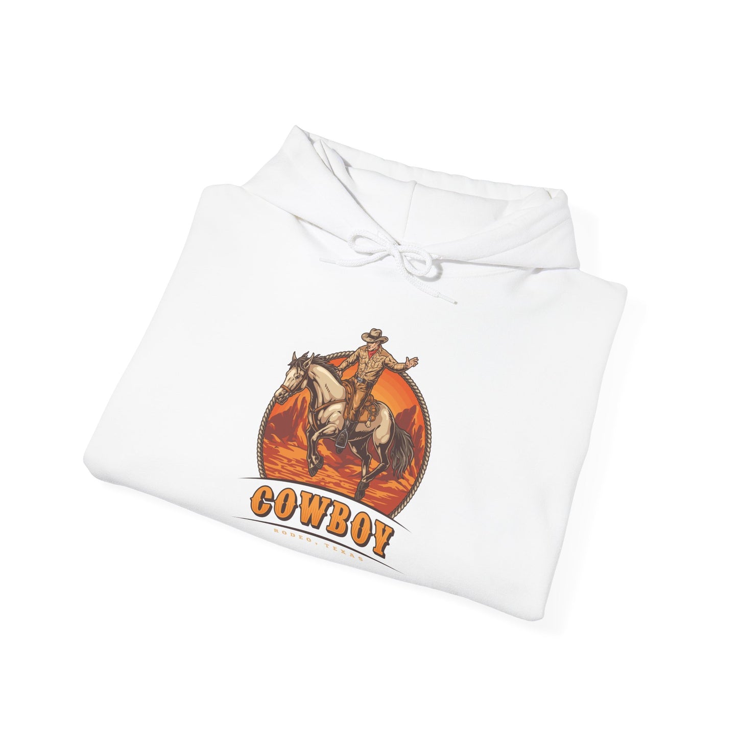 Unisex Hoodie - Rodeo Cowboy - Texas