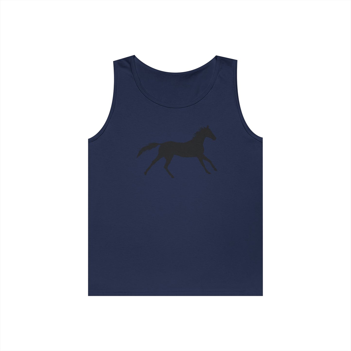 Unisex Heavy Cotton Tank Top - Wild Horse - Running X 300