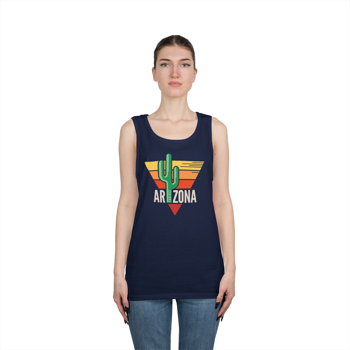 Unisex Heavy Cotton Tank Top - Arizona - Phoenix