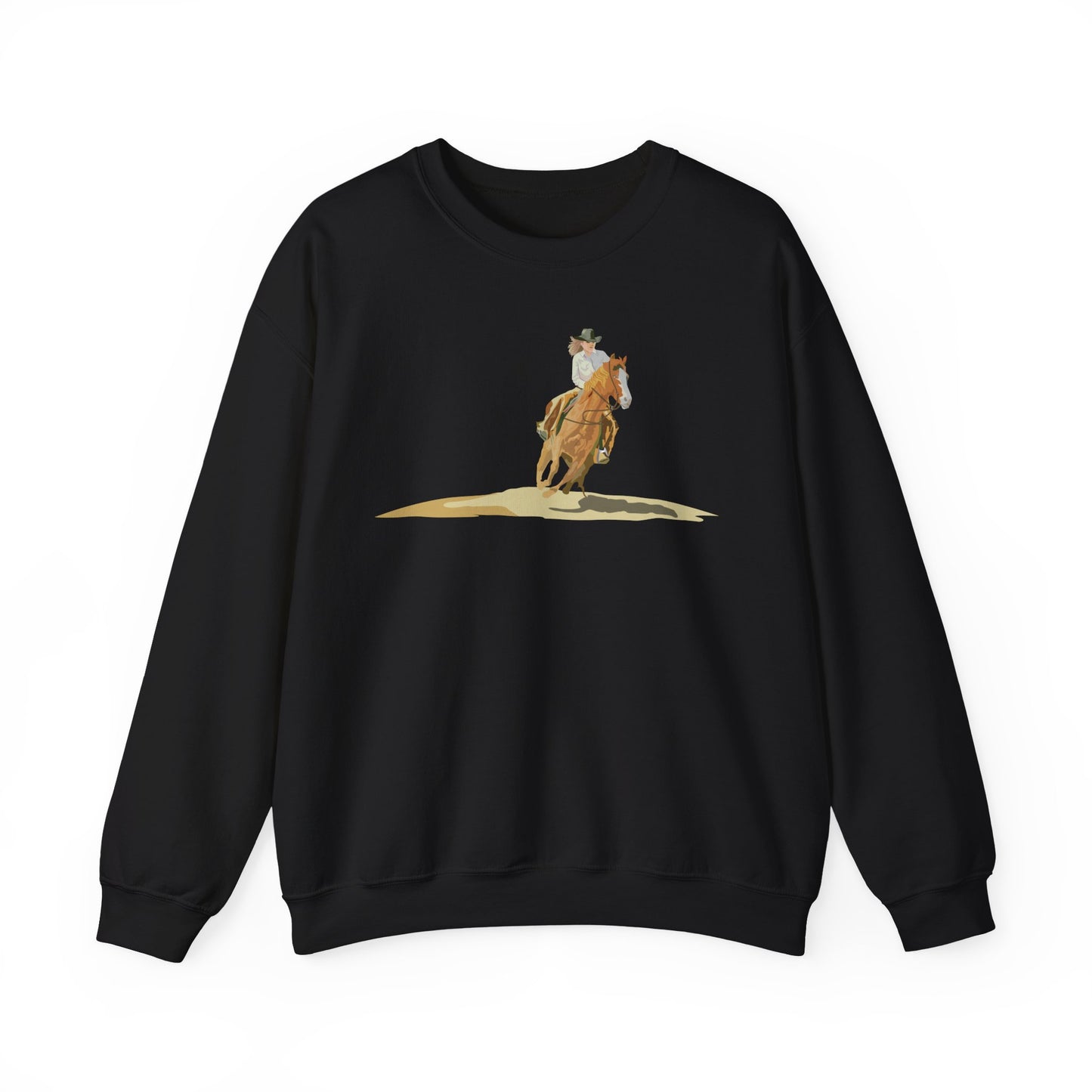 Crewneck Sweatshirt - Rodeo - Cow Girl