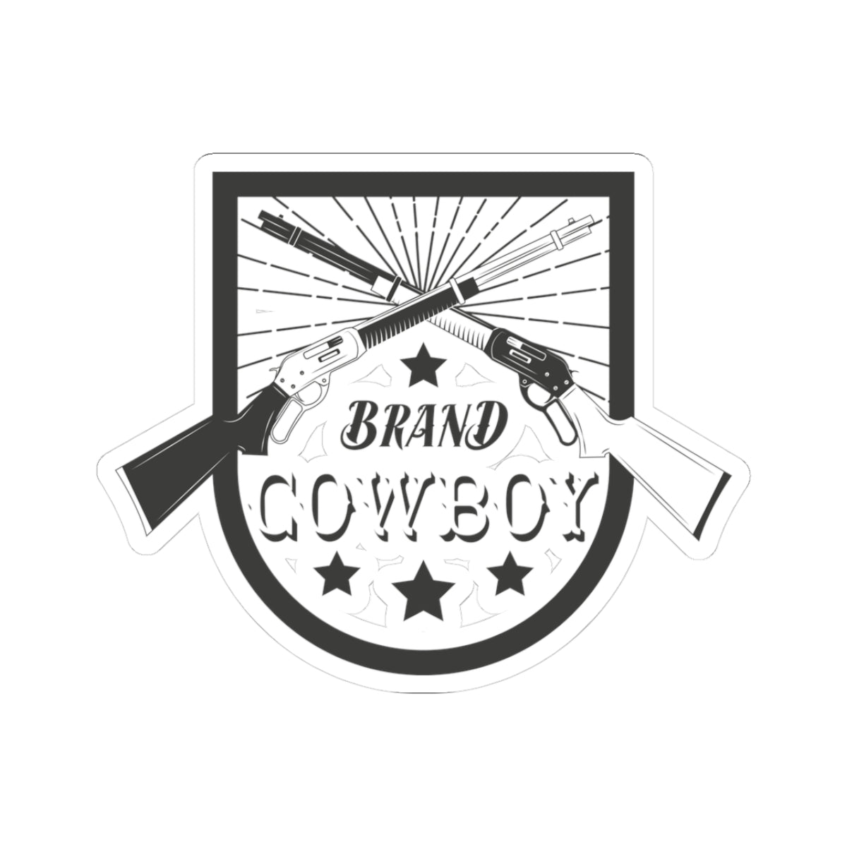 Kiss-Cut Stickers - Brand Cowboy