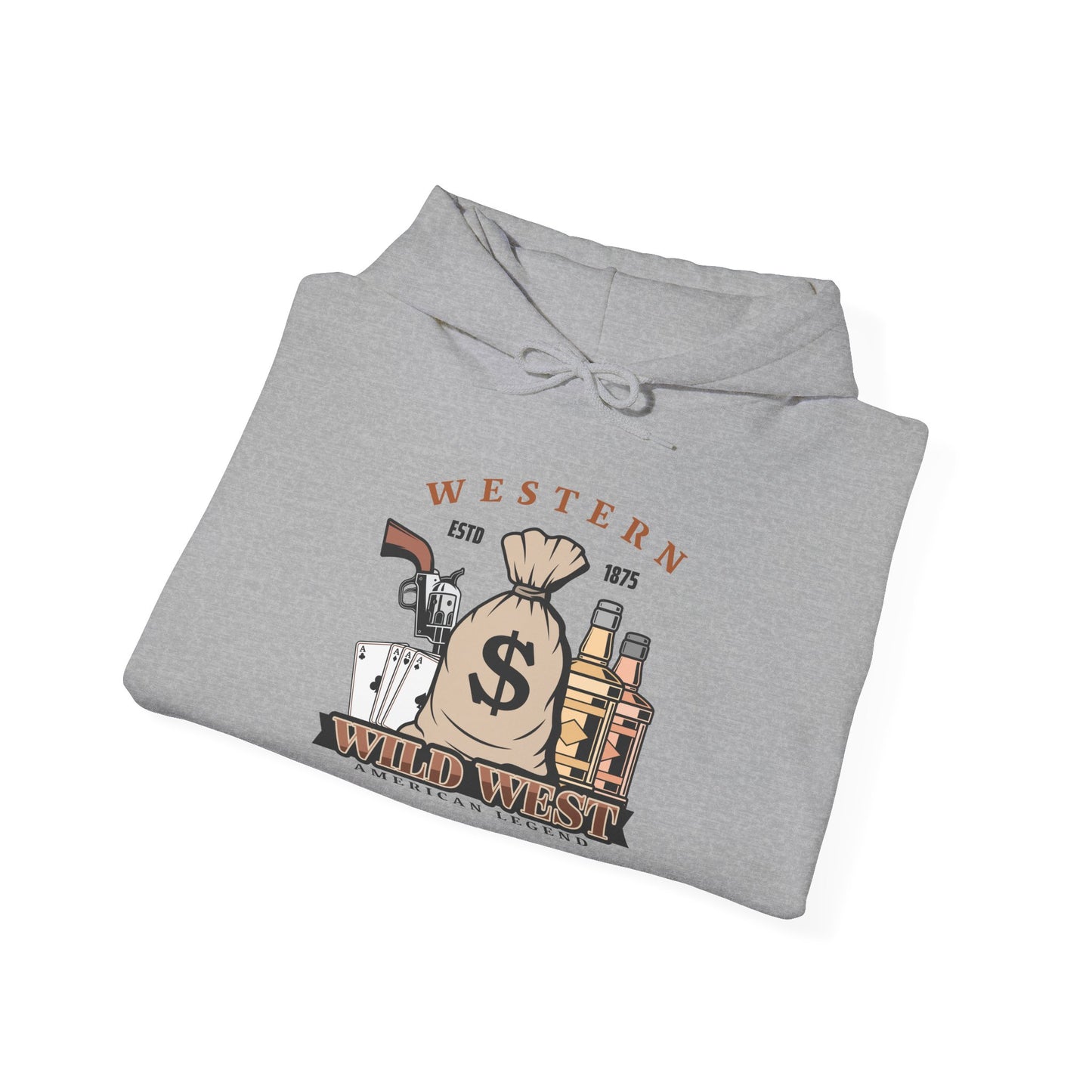 Unisex Hoodie - Western - Wild West - American Legend