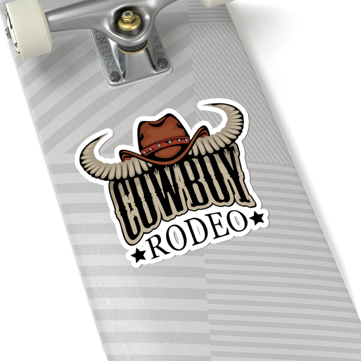 Kiss-Cut Stickers - Cowboy Rodeo - Horn