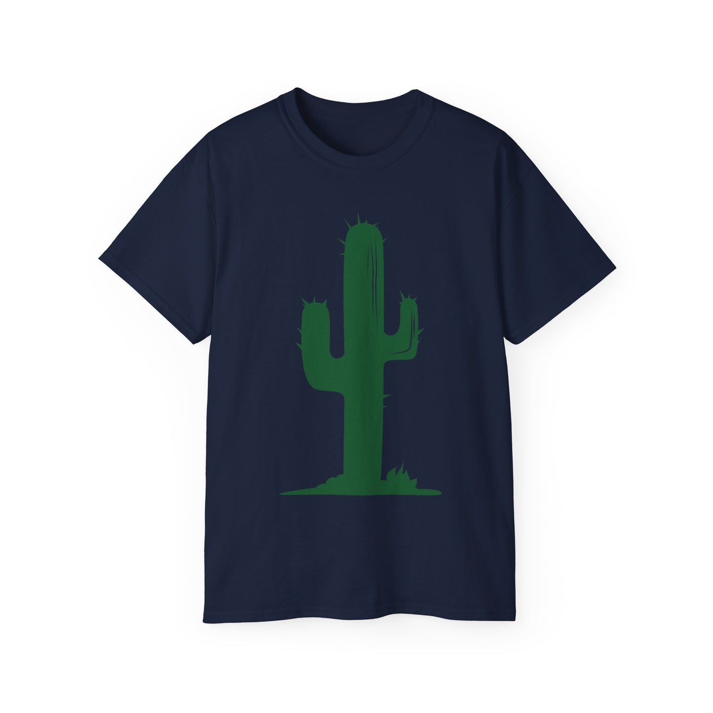 Unisex Ultra Cotton Tee - Green Western Cactus X 300