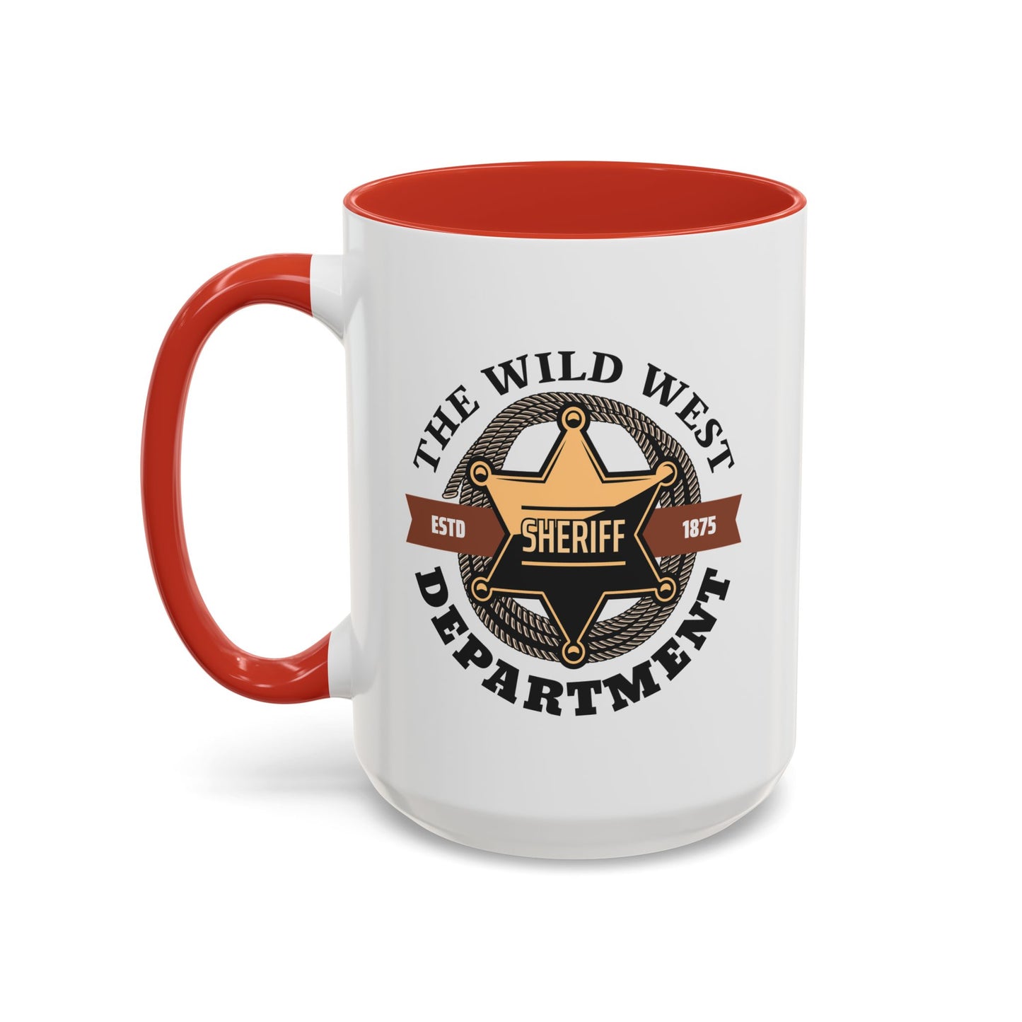 Accent Coffee Mug (11, 15oz) - Sheriff Depart