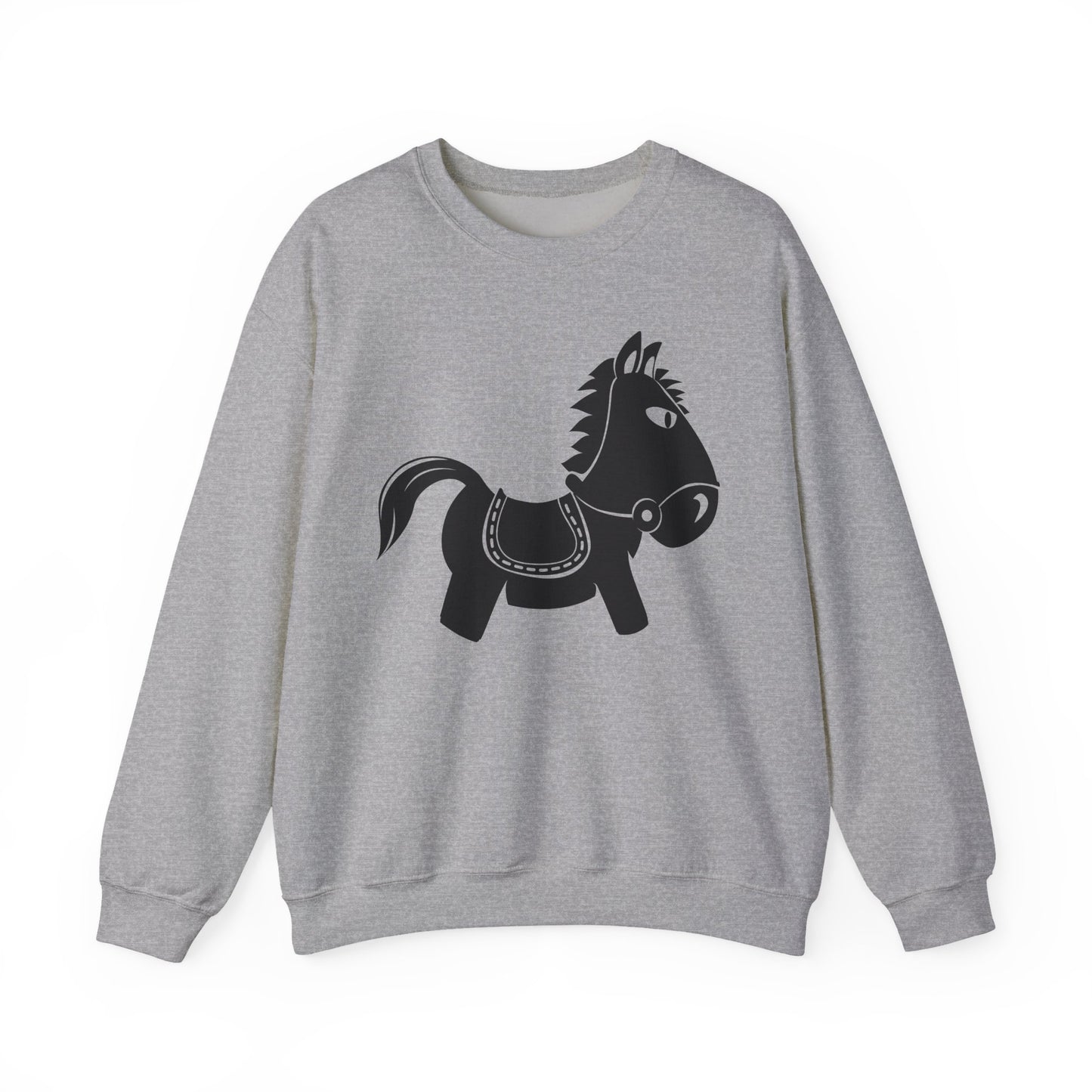 Crewneck Sweatshirt - Kids Rocking Horse X 300