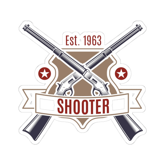Kiss-Cut Stickers - Shooter - Revolver