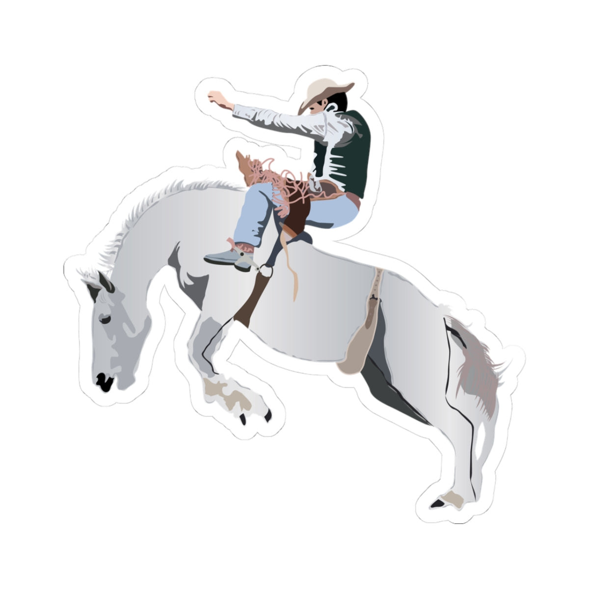 Kiss-Cut Stickers - Augusta - Rodeo