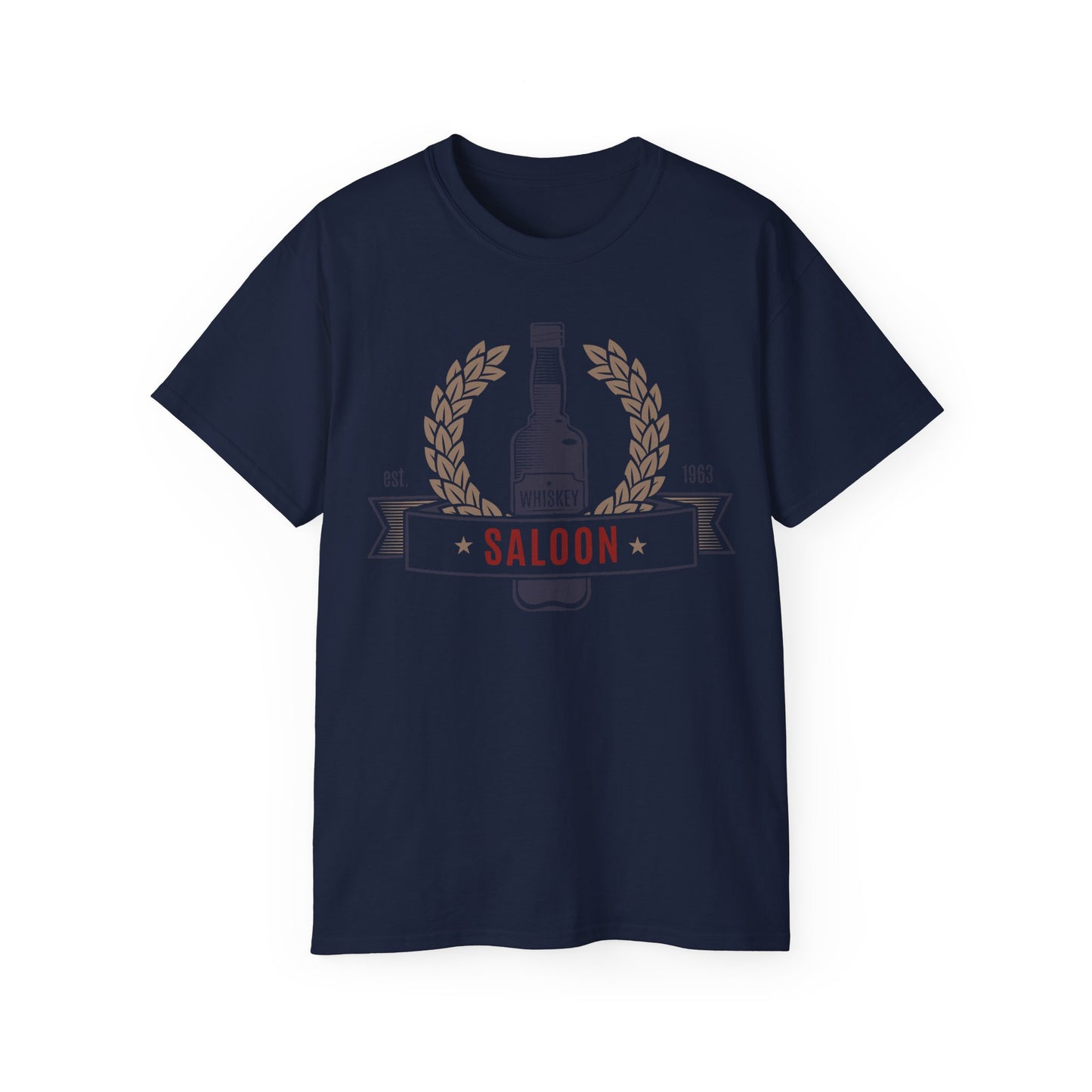 Unisex Ultra Cotton Tee - Saloon - Whiskey