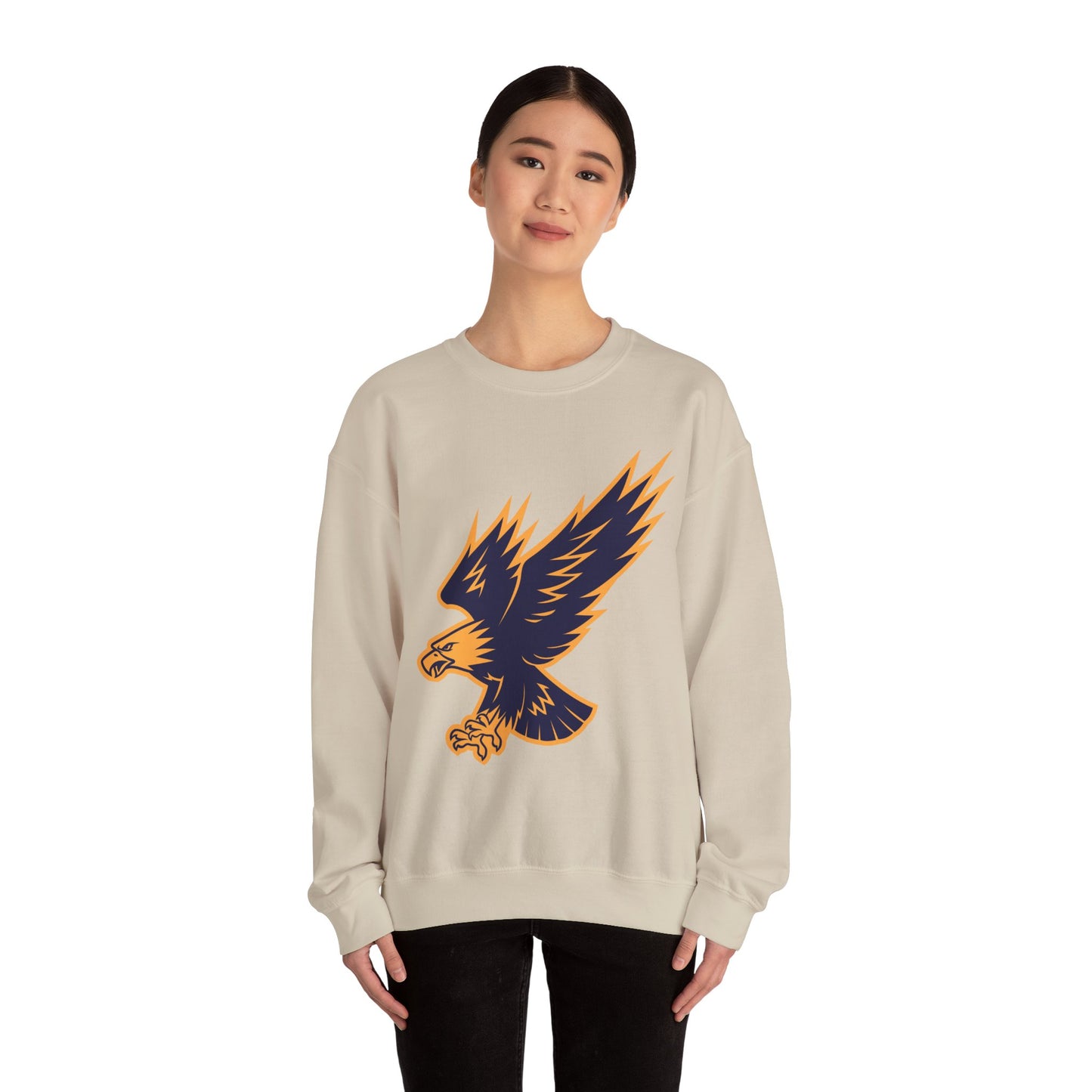 Crewneck Sweatshirt - Attacking Eagle