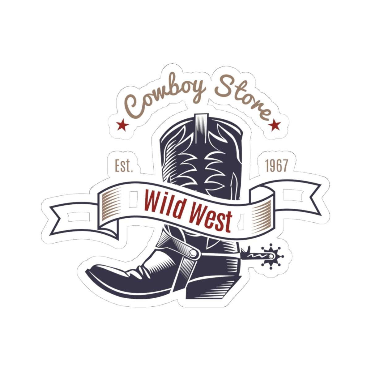 Kiss-Cut Stickers - Cowboy Store