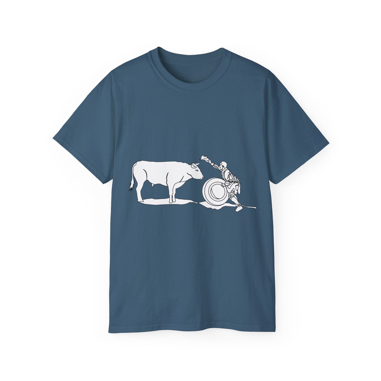 Unisex Ultra Cotton Tee - Clown and Bull - LA