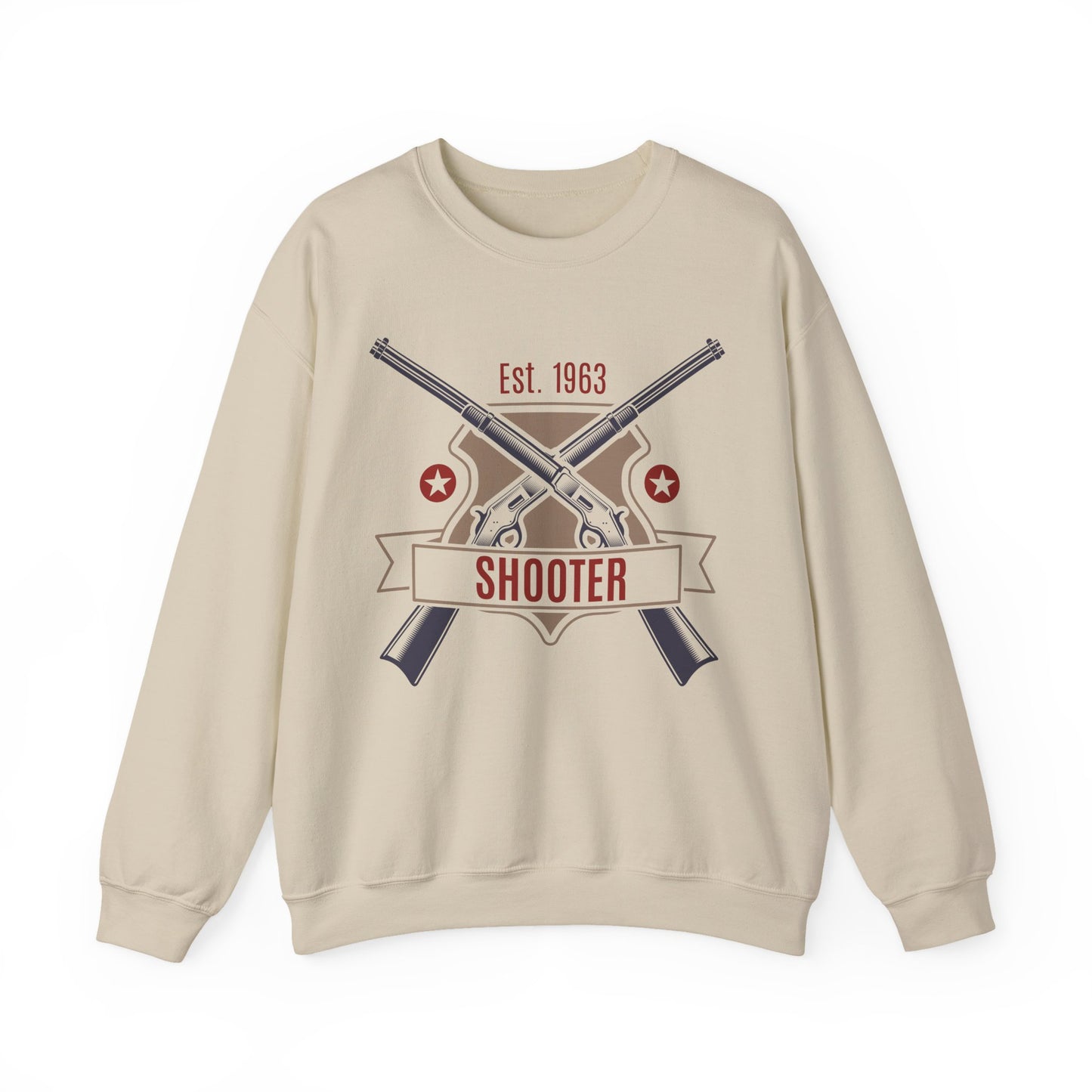 Crewneck Sweatshirt - Shooter - Revolver