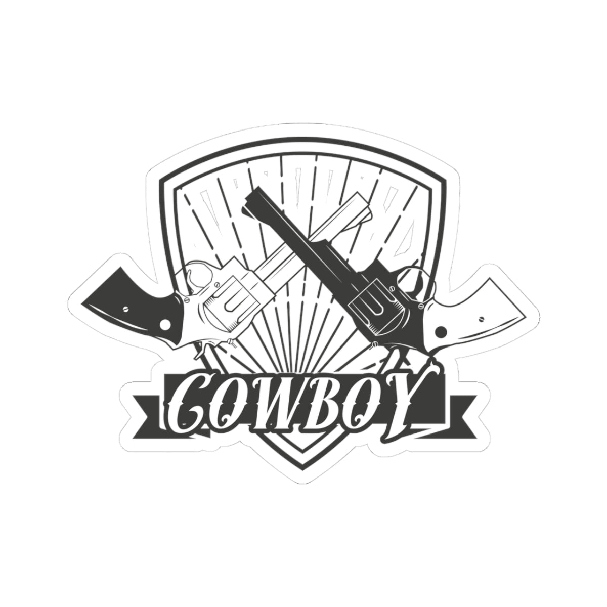 Kiss-Cut Stickers - Cowboy Rifles