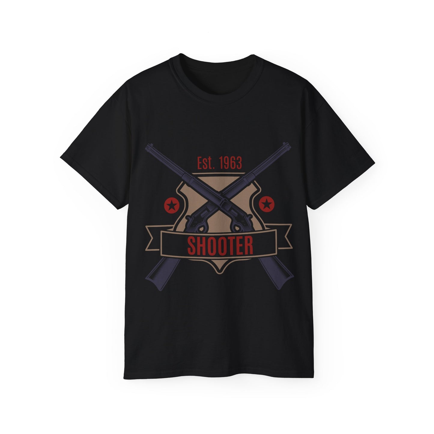 Unisex Ultra Cotton Tee - Shooter - Revolver
