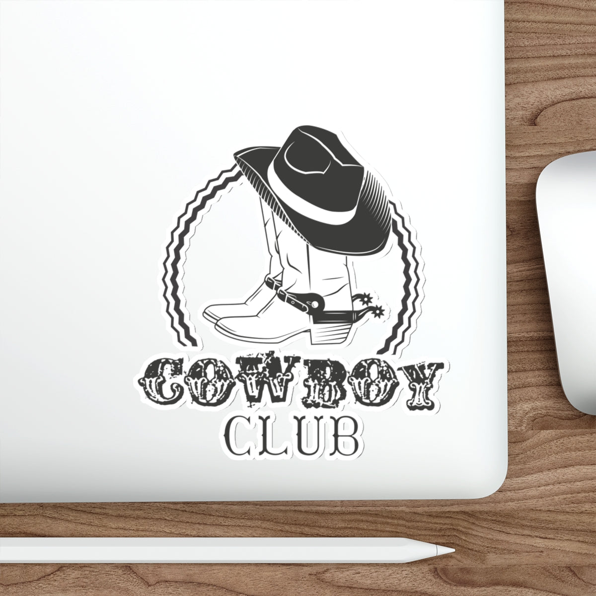 Die-cut stickers - Cowboy Club
