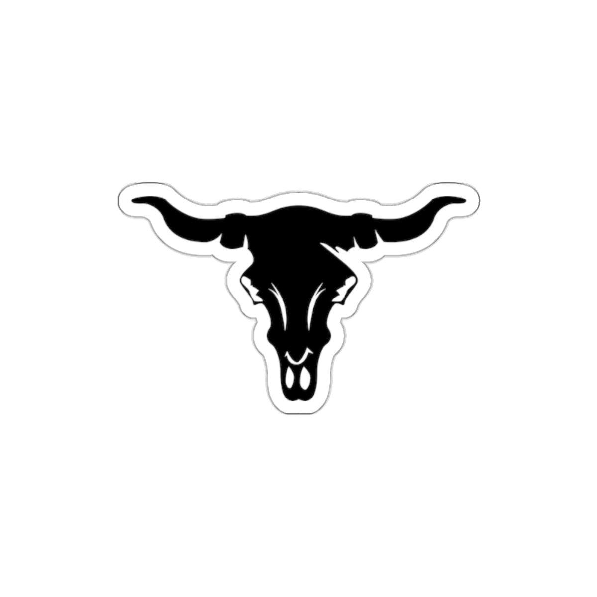 Die-cut stickers - Cattle Skull X 300