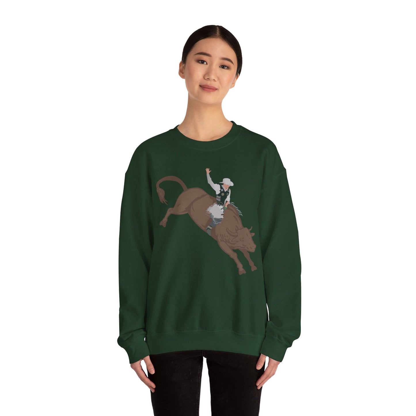 Crewneck Sweatshirt - Cowboy - V2