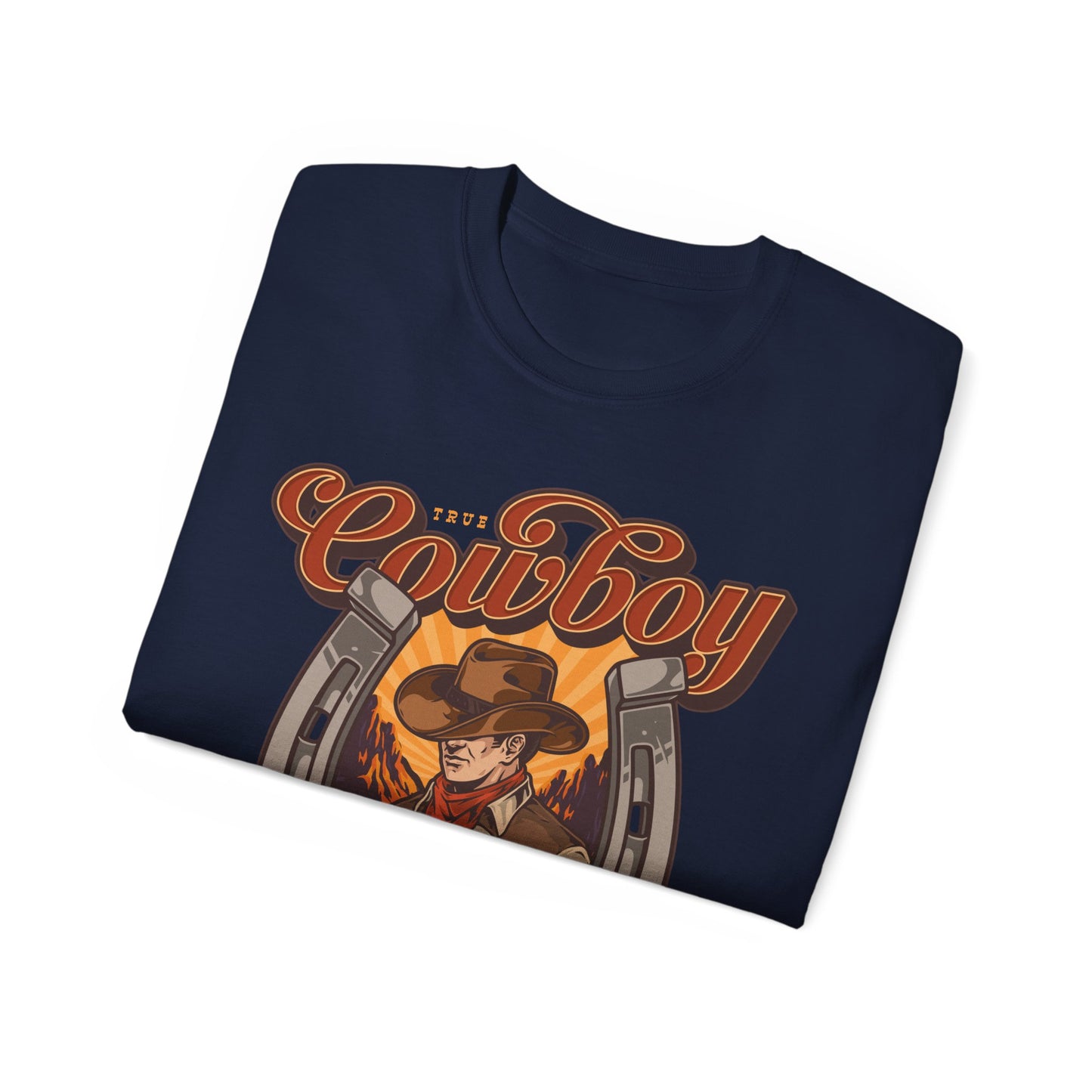 Unisex Ultra Cotton Tee - True Cowboy - Real Wild West