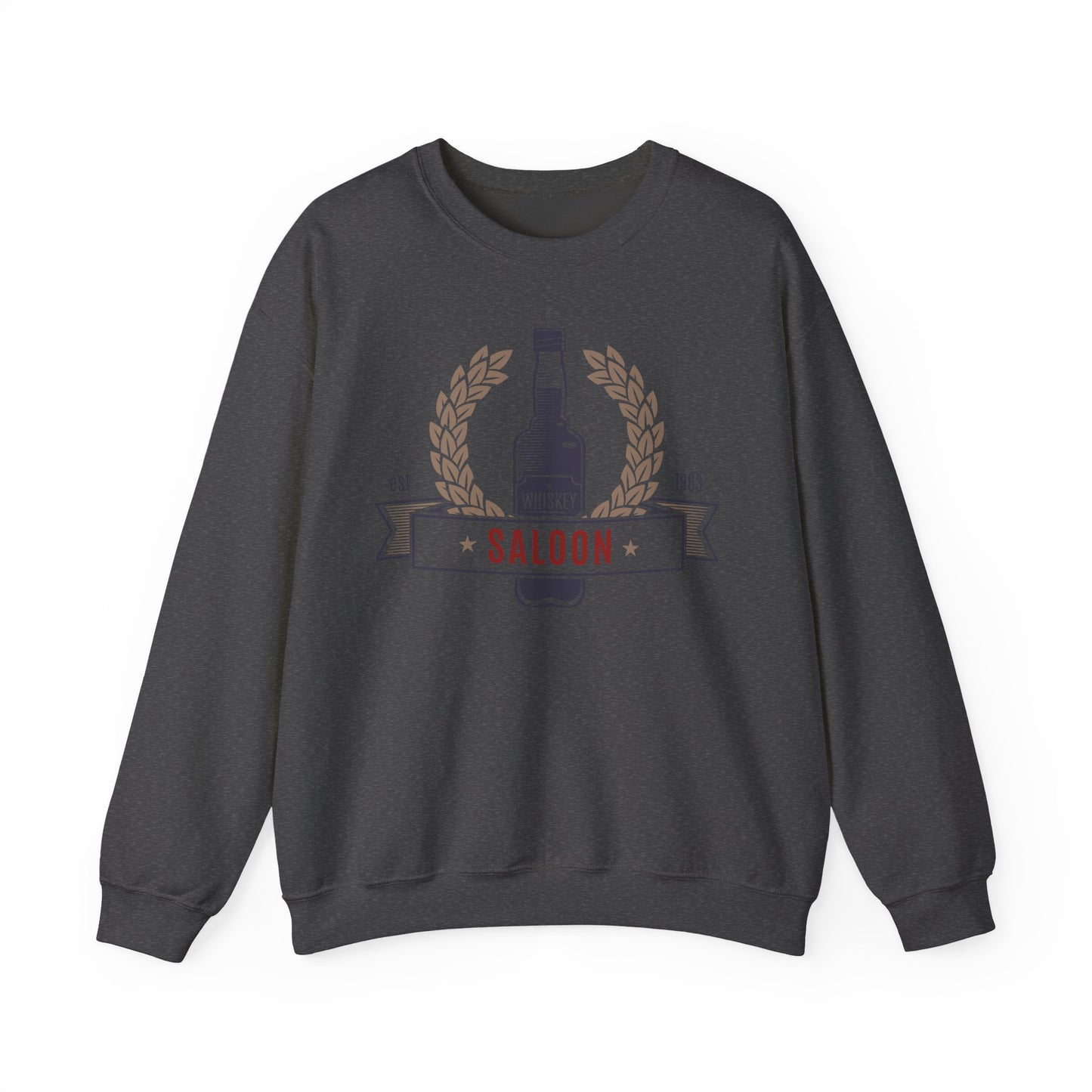 Crewneck Sweatshirt - Saloon - Whiskey