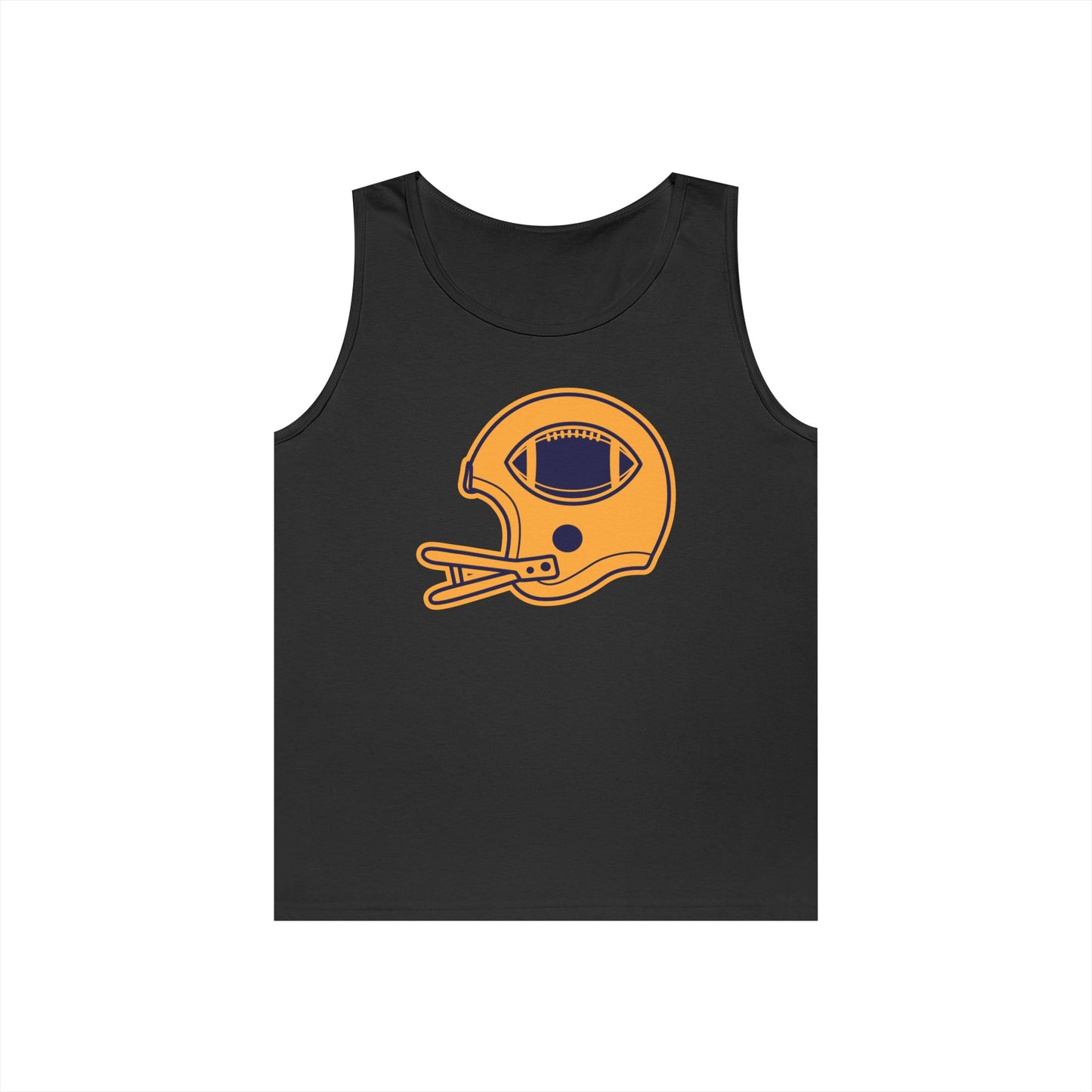 Unisex Heavy Cotton Tank Top - Football Helmet