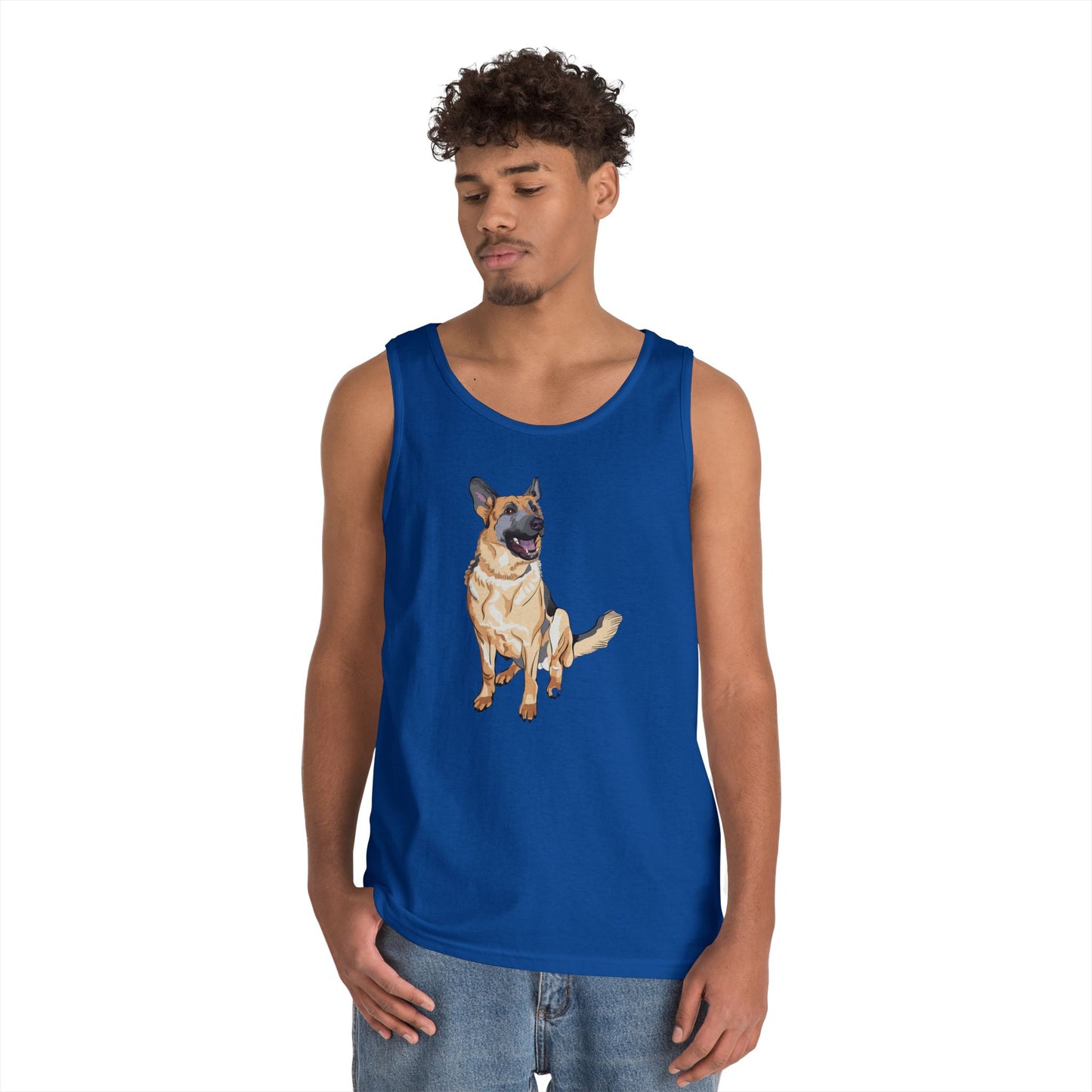 Unisex Heavy Cotton Tank Top - Cowboys Friend - Duke