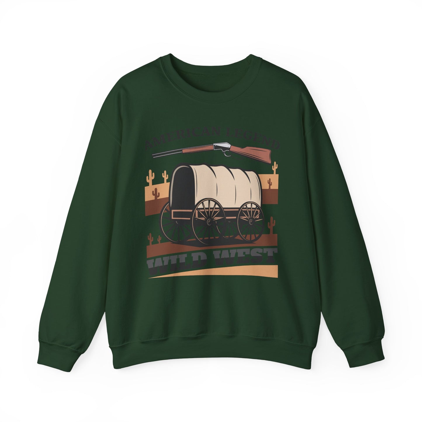 Crewneck Sweatshirt - American Legend - Wild West