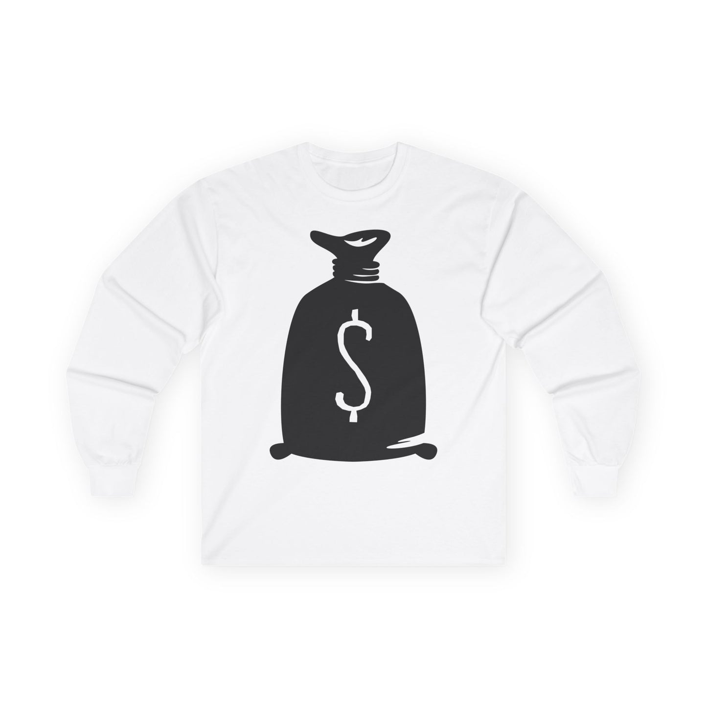 Unisex Ultra Cotton Long Sleeve Tee - Bank Money Bag X 300