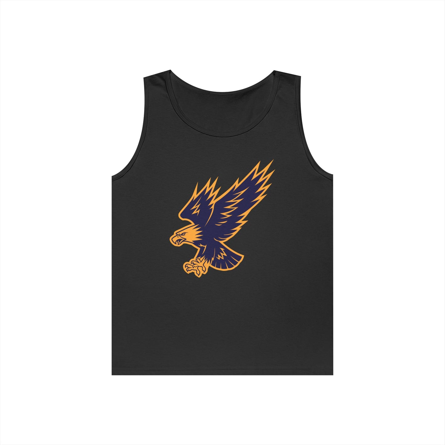 Unisex Heavy Cotton Tank Top - Attacking Eagle