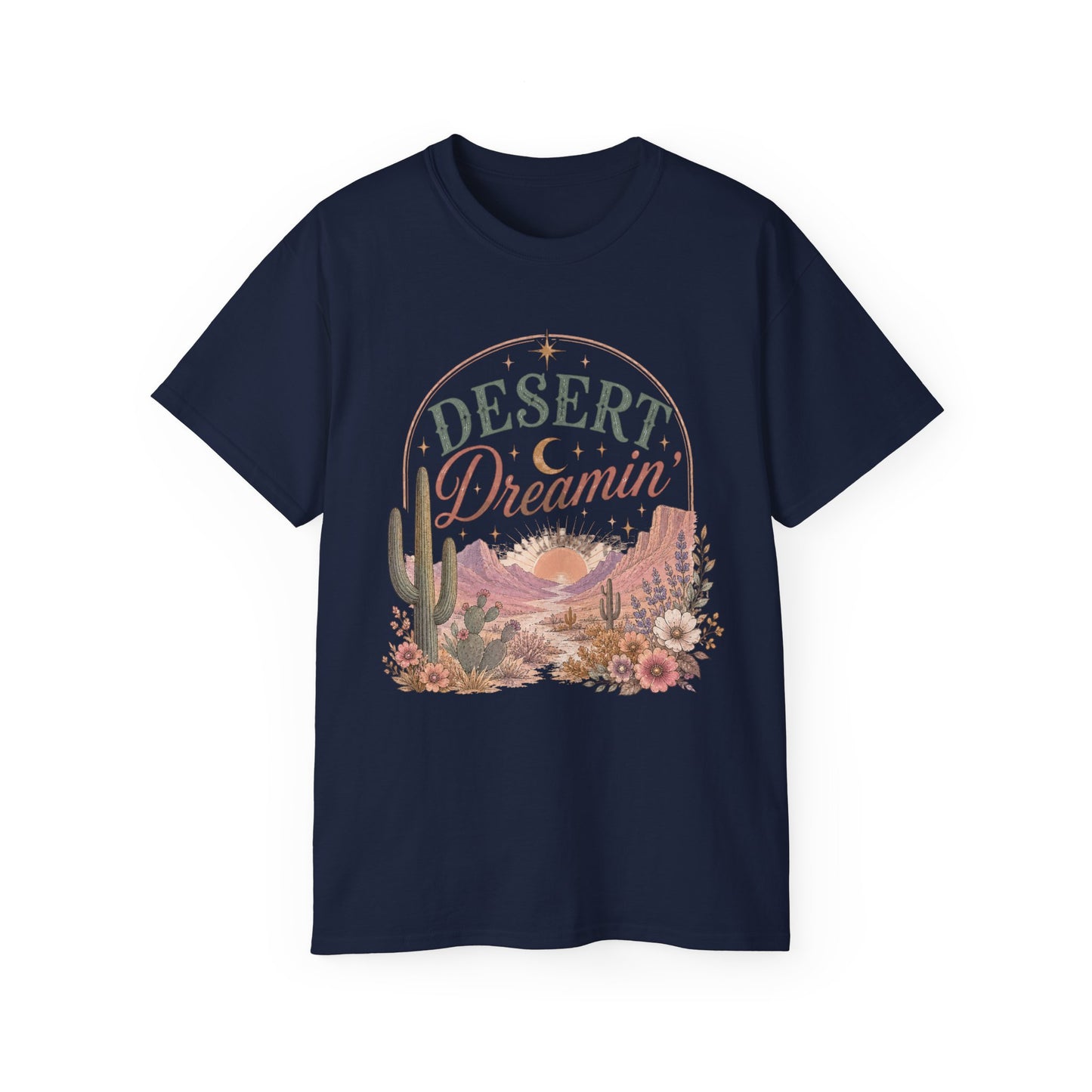 T-Shirt - Desert dreamin' in pastel hues