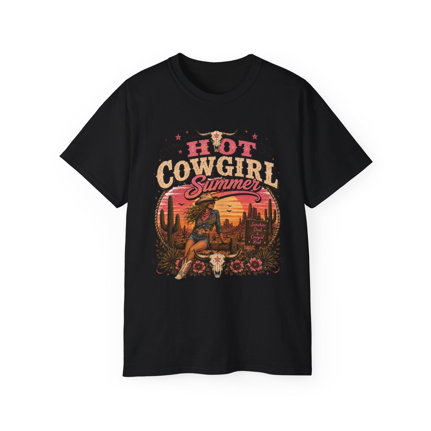T-Shirt - Hot cowgirl summer vibes