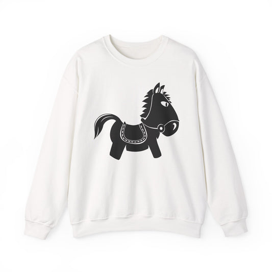 Crewneck Sweatshirt - Kids Rocking Horse X 300