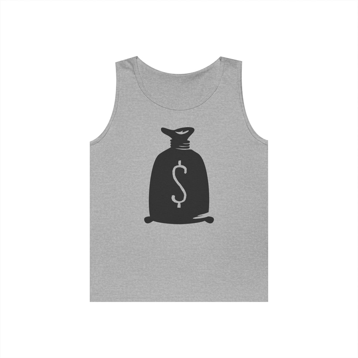 Unisex Heavy Cotton Tank Top - Bank Money Bag X 300