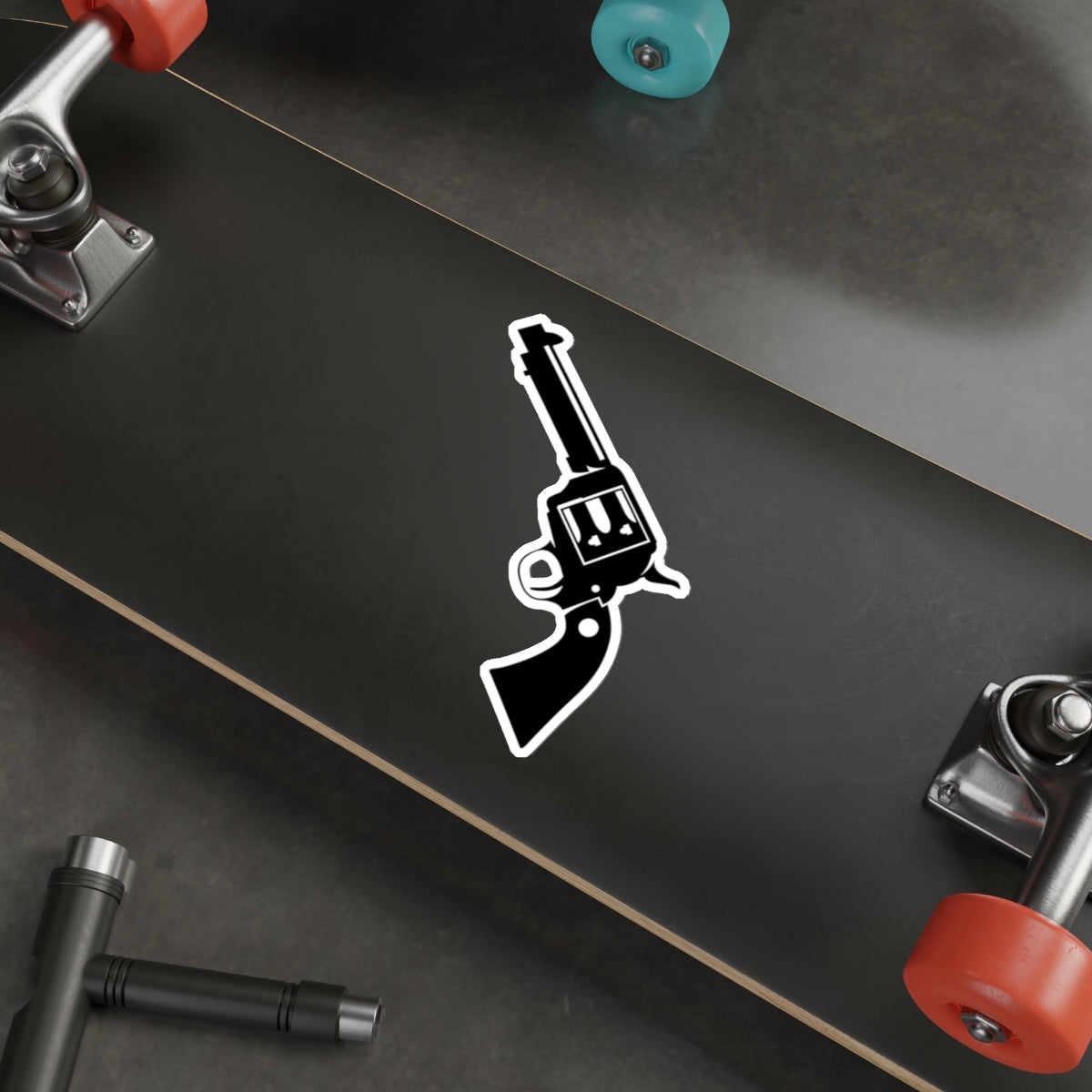 Die-cut stickers - Six-Shooter X 300