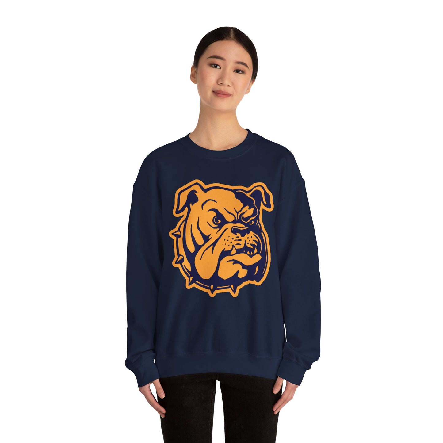 Crewneck Sweatshirt - Bulldog Head