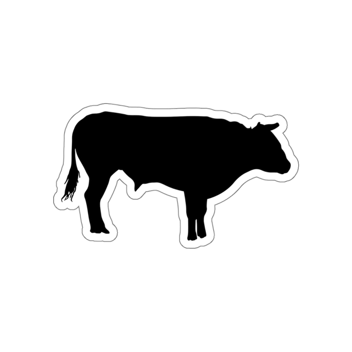 Die-cut stickers - Bull - Silhouette